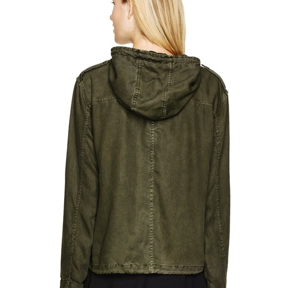 Aritzia Talula Carbon Zip Hooded Jacket Size S - Picture 4 of 15